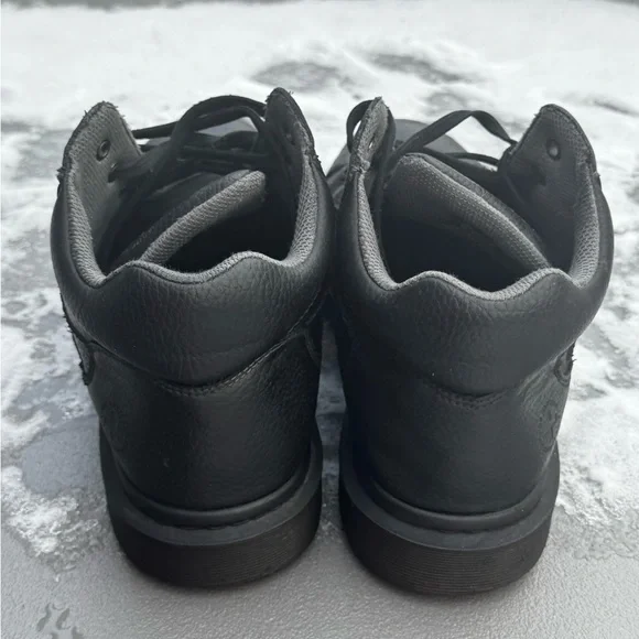 Dr. Martens Harris Black Leather Sneakers Size 10 - Picture 10 of 16